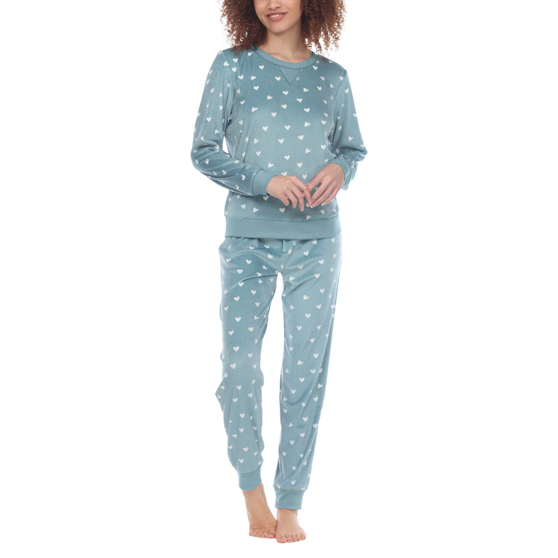 Honeydew Women's 2 Piece Super Soft Fleece Lounge (Prickly Pear, XX-Large)