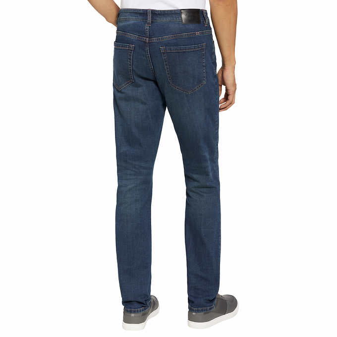 ENGLISH LAUNDRY Sutton Slim Straight Jeans (Dark Indigo, 38x34)