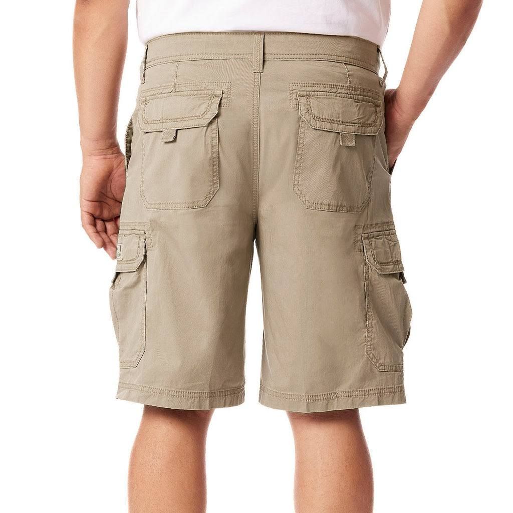 UNIONBAY Men's Midweight Flex Waist Cargo Shorts - Durable Outdoor Adventure Shorts with Multiple Pockets