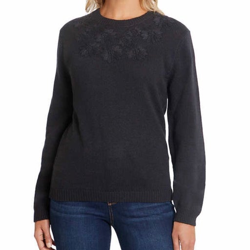 Ella Moss Sweater (Black, Medium)