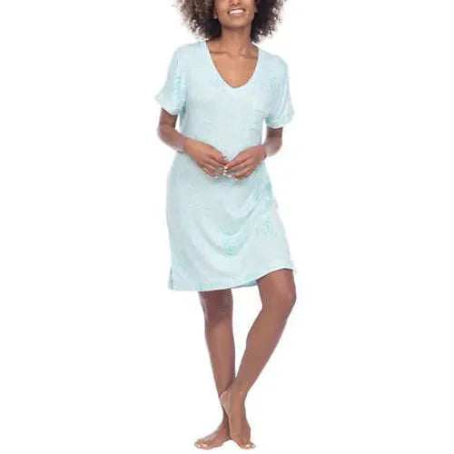 Honeydew Women's 2 Pack Sleep Shirt - Relaxed Fit, Playful Designs, Breathable Fabric - Sleepwear