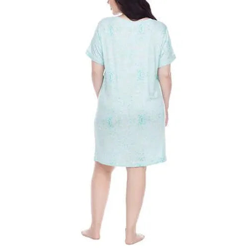 Honeydew Women's 2 Pack Sleep Shirt - Relaxed Fit, Playful Designs, Breathable Fabric - Sleepwear