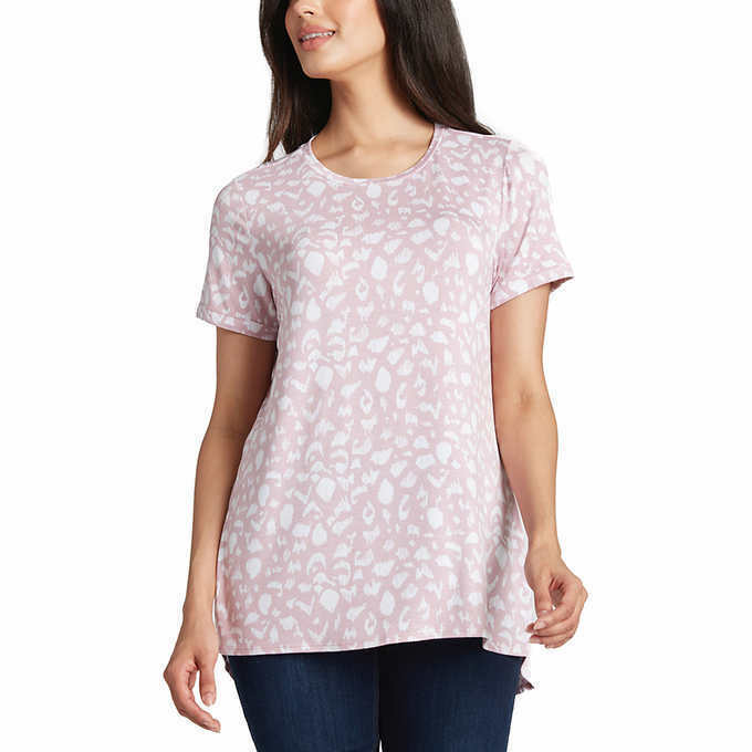 Ellen Tracy Women's Short Sleeve Shirt