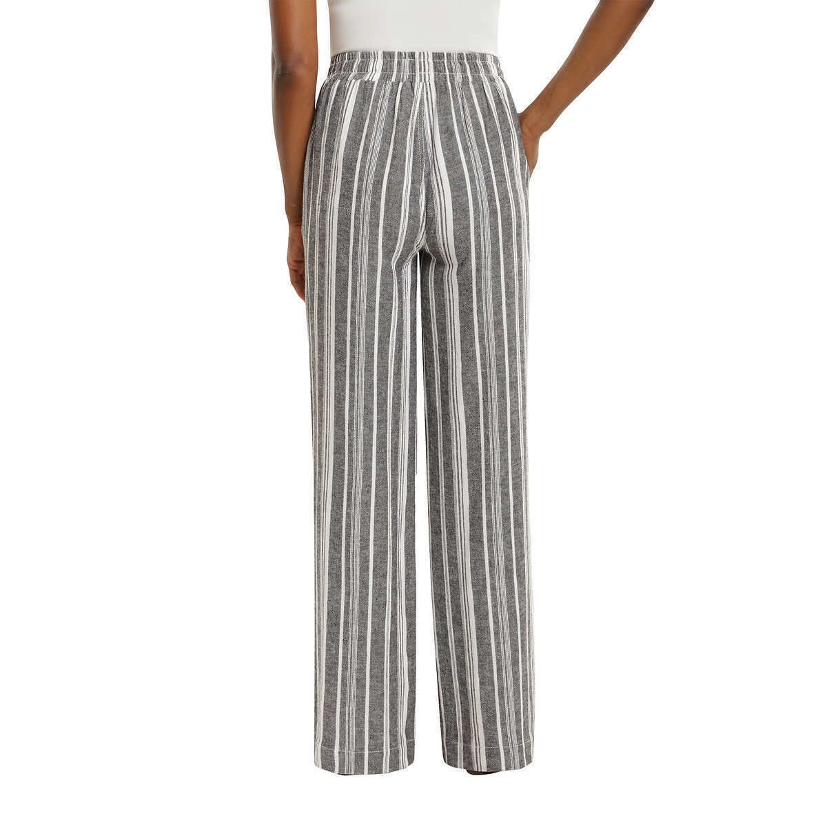 Briggs Women's Linen Blend Pull-On Pants - Soft & Breathable Cropped Trousers for Casual Chic Style | Shop Now