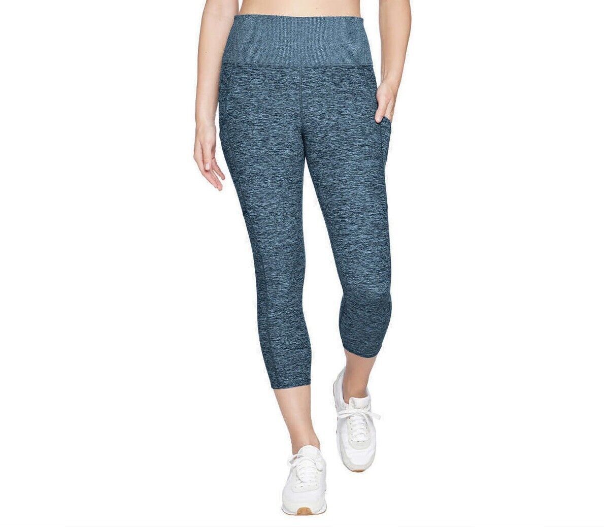 Kirkland Signature Women's Brushed Capri Leggings - Soft and Stylish Loungewear