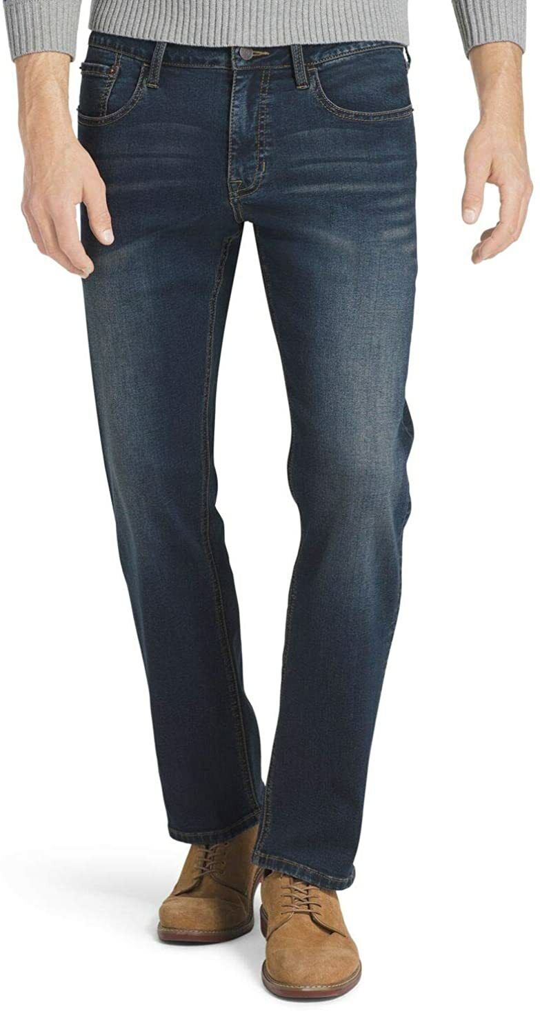 IZOD Men's Comfort Stretch Straight Leg Jean