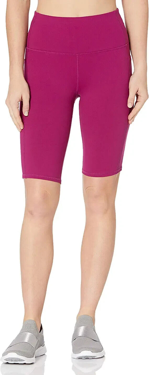 Skechers Women's Bike Shorts (Magenta, X-Small)