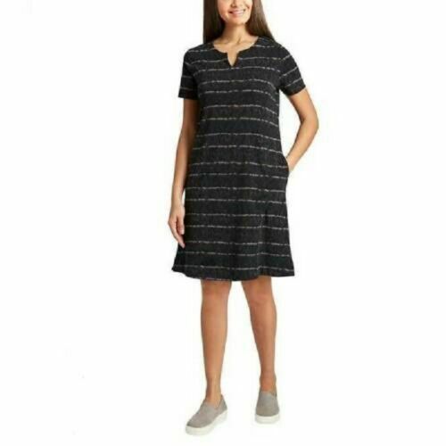 Elegant Ellen Tracy Women's V-Notch Short Sleeve Dress - Trendy Style for Any Occasion