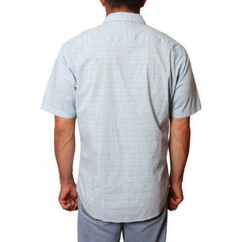 Seapointe Men's Short Sleeve Stretch Woven Button Down Shirt - Comfortable and Stylish