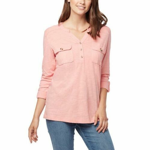 Gloria Vanderbilt Penelope Solid Top - Versatile and stylish women's top in classic design, perfect for any occasion.