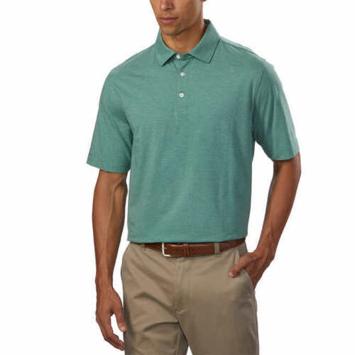 Introducing the Kirkland Signature Men's Short Sleeve Polo Shirt - the epitome of timeless elegance and unmatched quality