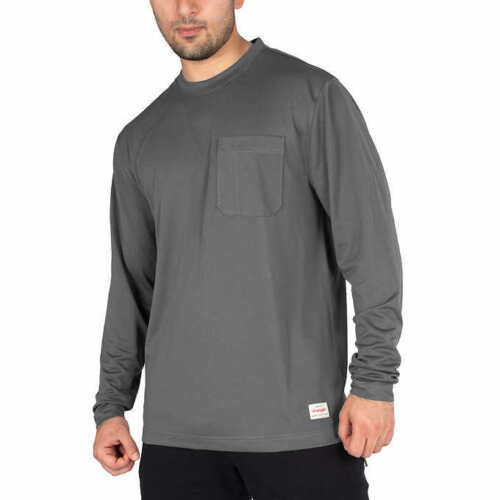 Wrangler Men's Long Sleeve Layering Tee, 2-Pack