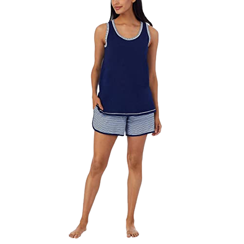 CAROLE HOCHMAN Women's Pajama Set - 4 Piece Sleep & Lounge Wear for Women, Soft and Comfy Loungewear