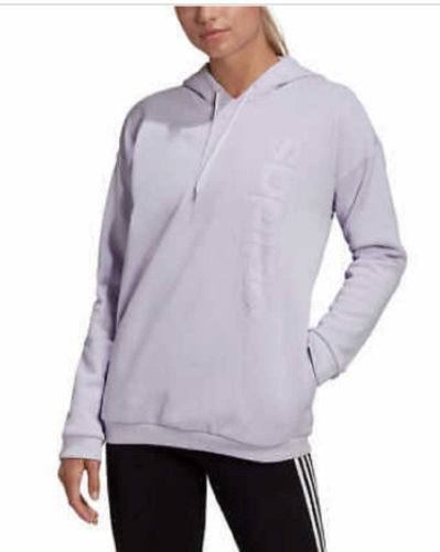 adidas Gear Up Sweatshirt Hoodie (Purple, M)