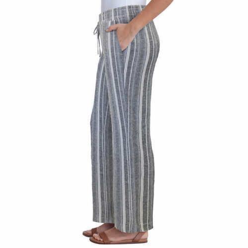 Briggs Women's Linen Blend Pull-On Pants - Soft & Breathable Cropped Trousers for Casual Chic Style | Shop Now