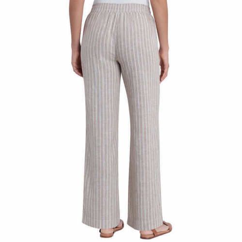 Briggs Women's Linen Blend Pull-On Pants - Soft & Breathable Cropped Trousers for Casual Chic Style | Shop Now