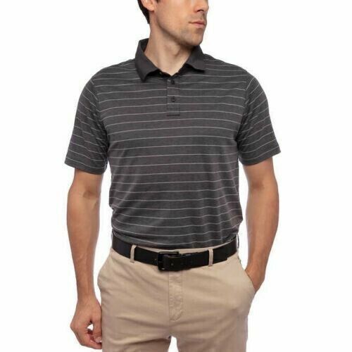 Glacier Performance Men's Polo: Moisture-wicking cotton blend shirt for a stylish and comfortable look