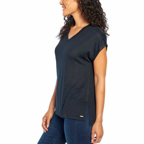 Stylish and comfortable Orvis Women's V-Neck Tunic Knit Top - perfect for any occasion!