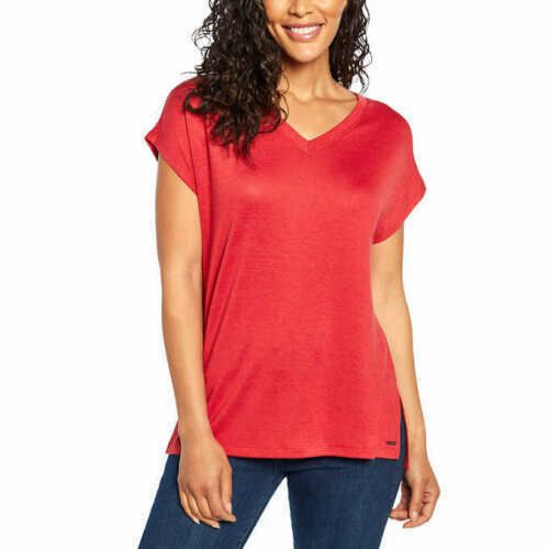 Stylish and comfortable Orvis Women's V-Neck Tunic Knit Top - perfect for any occasion!