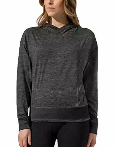 Mondetta Ladies' Soft Hoodie (Charcoal Melange, M)