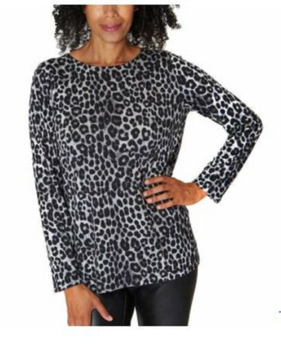 Mario Serrani Ladies' Leopard Print Top (Cheetah Print, Small)