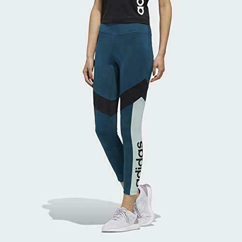 adidas Women's Design 2 Move 7/8 Tights (Tecmin/Black, Small)