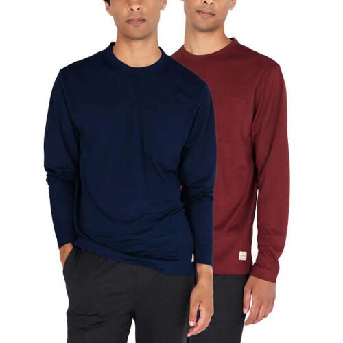 Wrangler Men's Long Sleeve Layering Tee 2-Pack