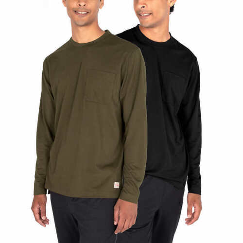 Wrangler Men's Long Sleeve Layering Tee 2-Pack