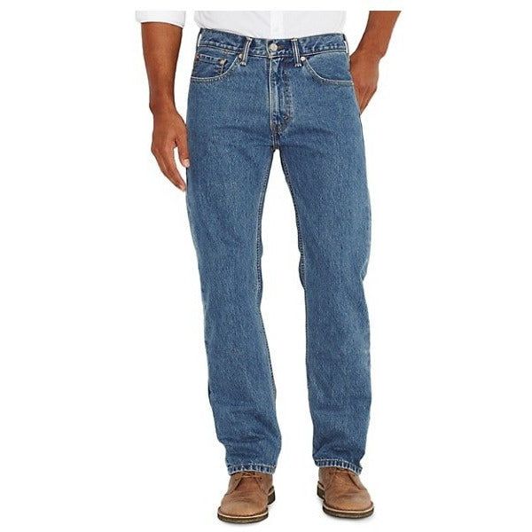 Levi's Men's 505 Regular Jeans - Classic Fit Denim for Comfortable Everyday Wear | Shop Now