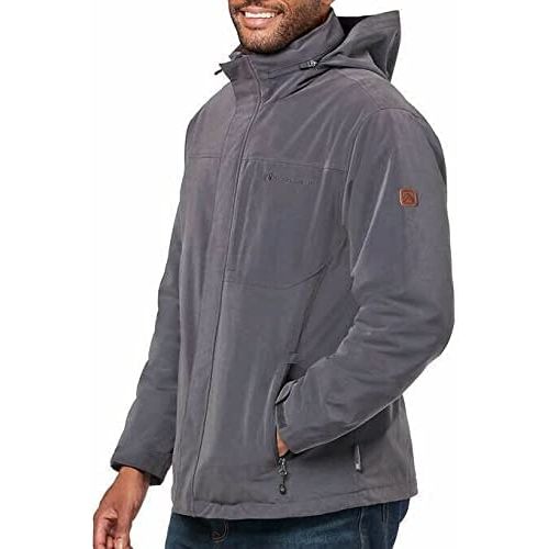 Rugged Element Men's Trek Jacket: Durable Outdoor Outerwear for Adventurers