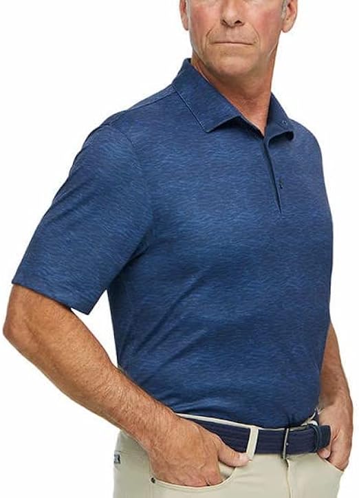 Greg Norman Men's Performance Golf Polo