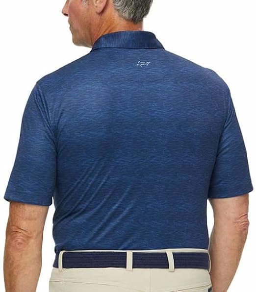 Greg Norman Men's Performance Golf Polo