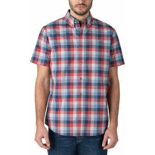 LEE Men's Short Sleeve Woven Shirt - Versatile Style & Comfort