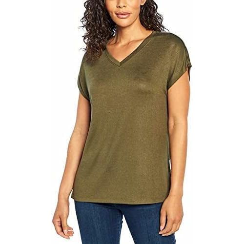 Stylish and comfortable Orvis Women's V-Neck Tunic Knit Top - perfect for any occasion!