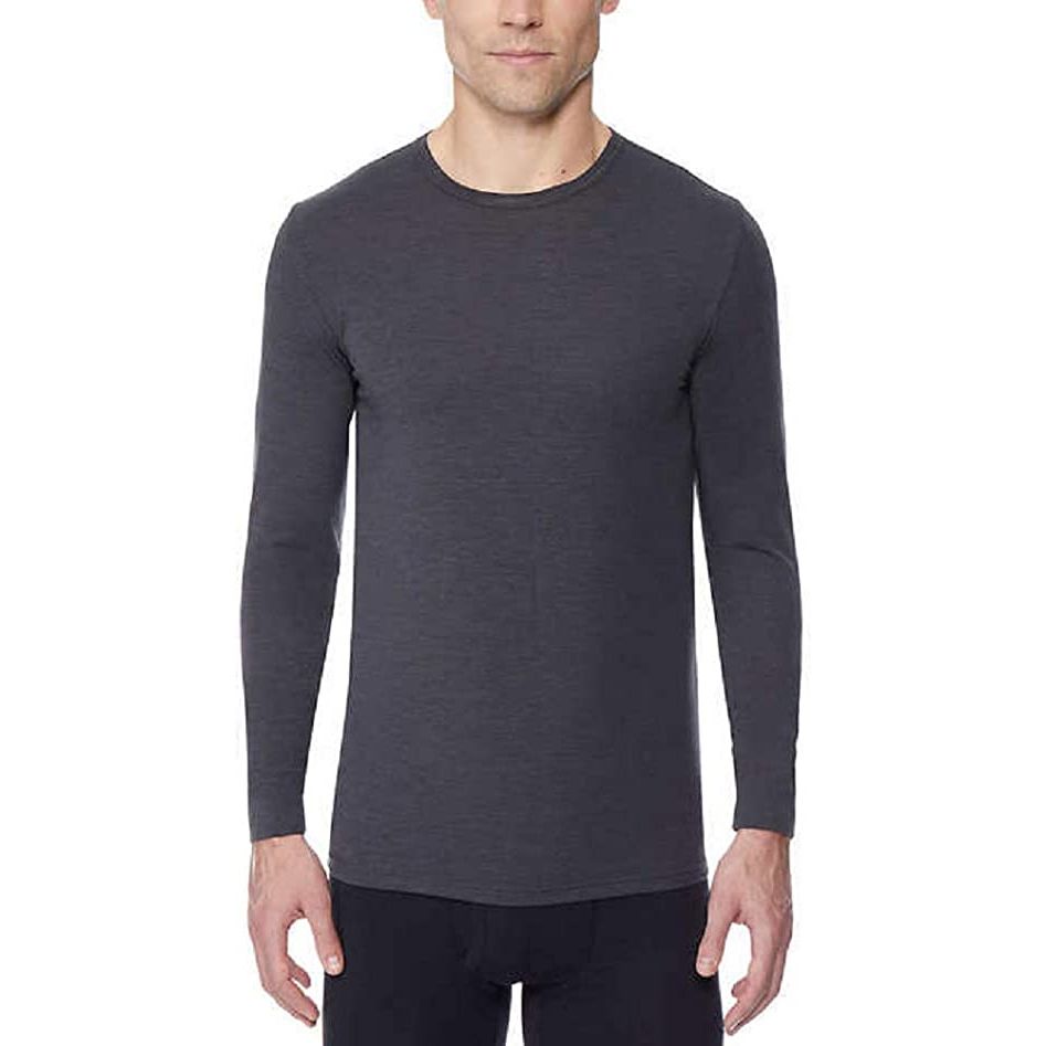 32 Degrees Heat Men's Crew Neck - Warm & Stylish Long Sleeve