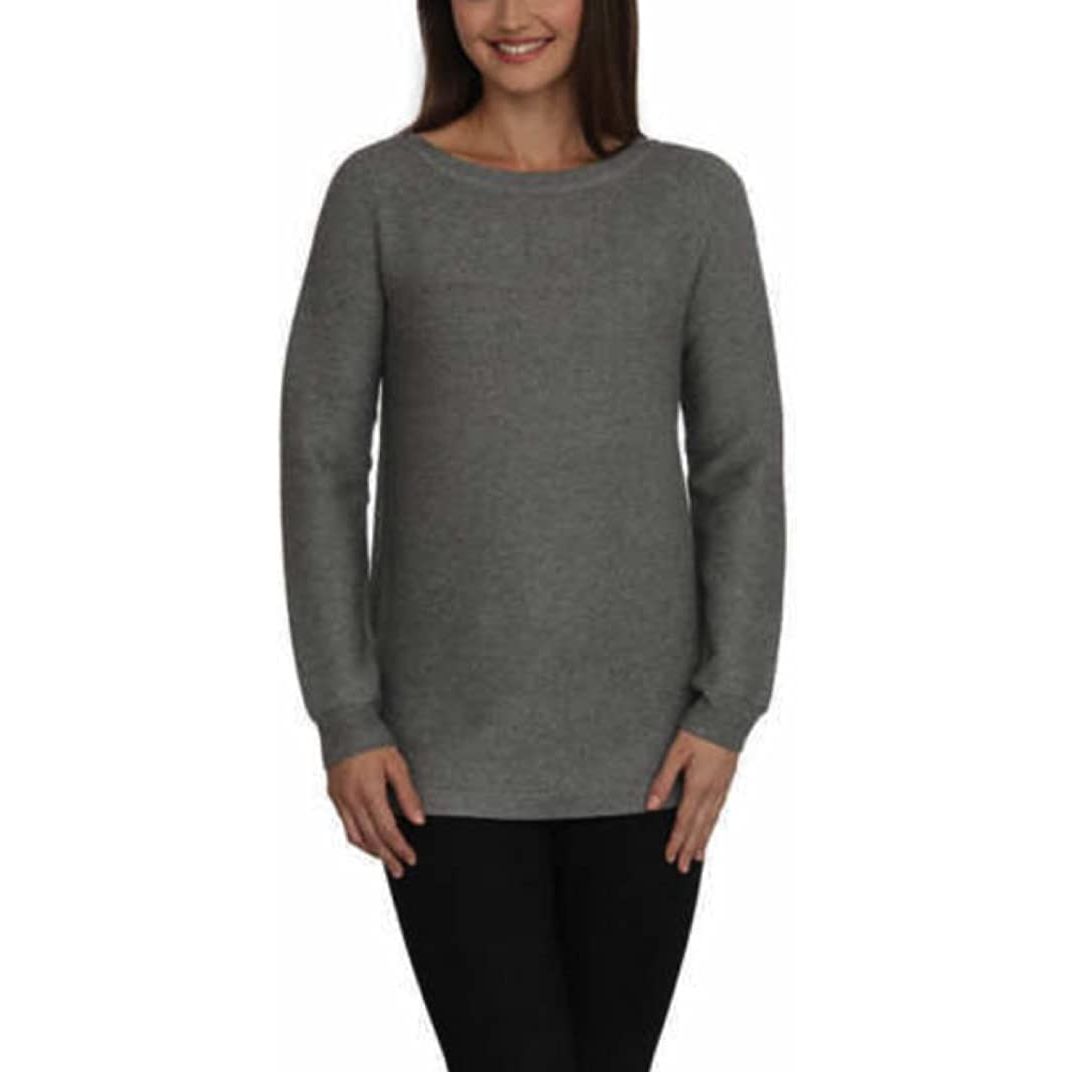 Elegant Cyrus Ribbed Tunic Sweater: Cozy & Chic