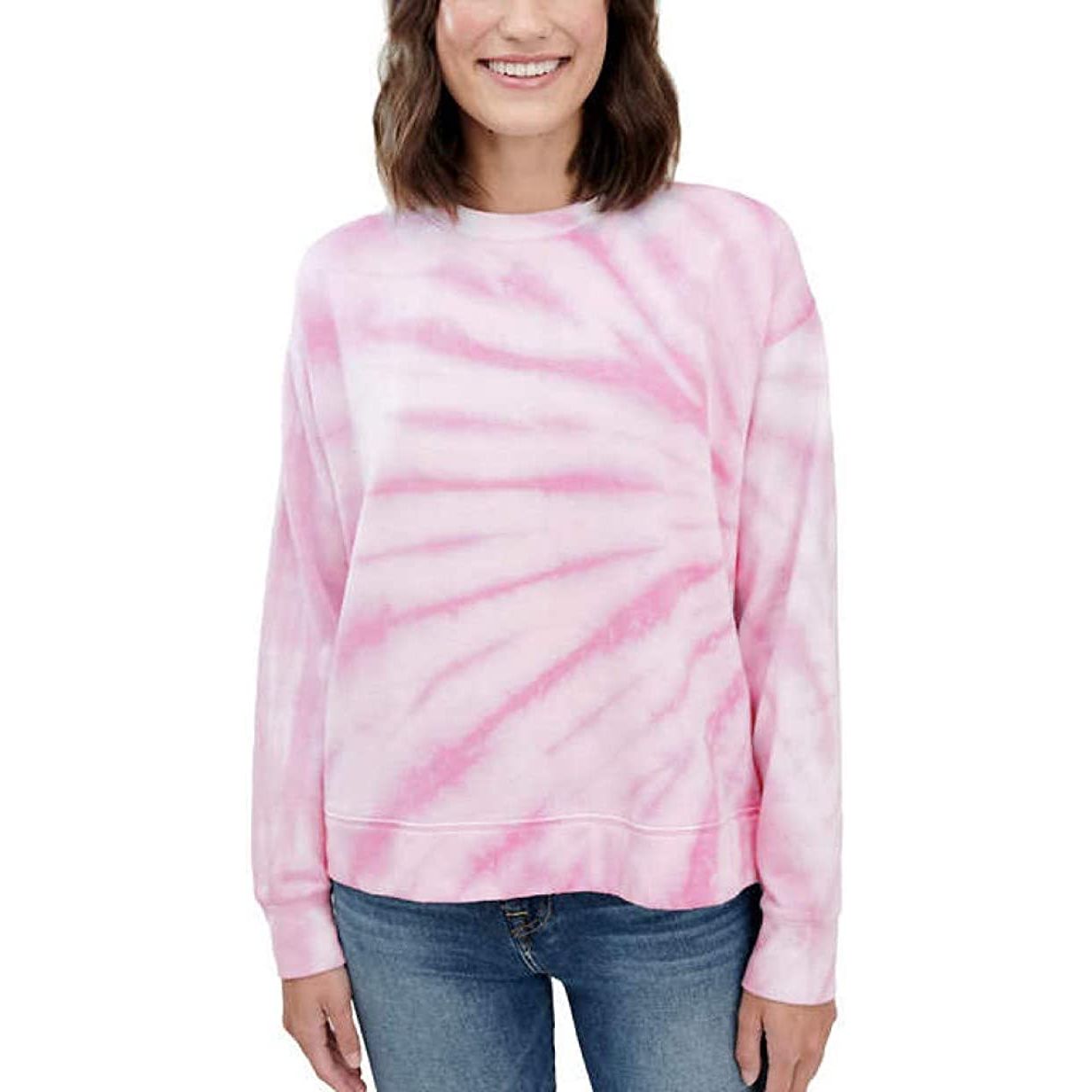 Splendid Tie-Dye Sweatshirt: Trendy & Comfortable Women's Pullover for Fashionable Casual Wear