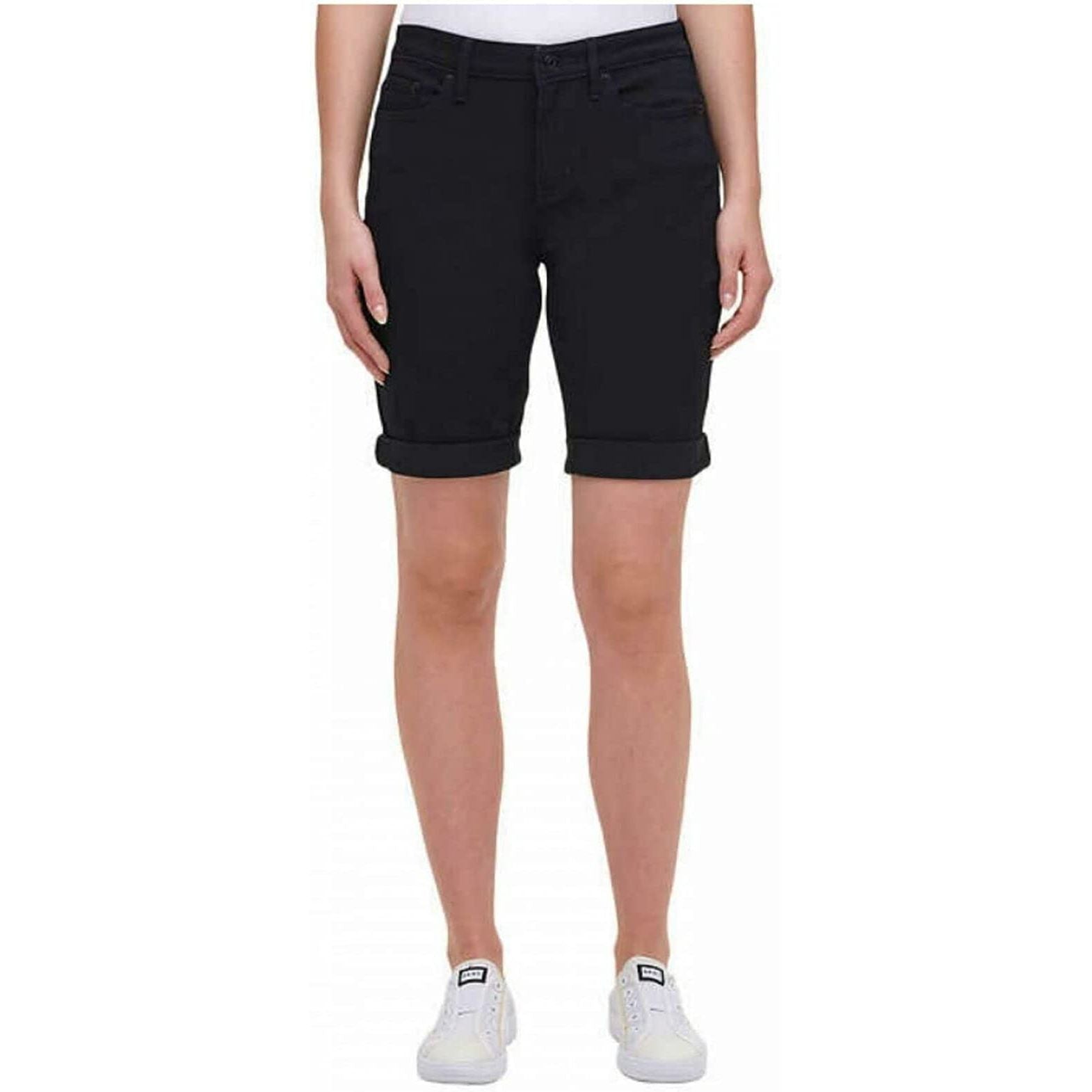 DKNY Women's Bermuda Jean Shorts - mystyle.one