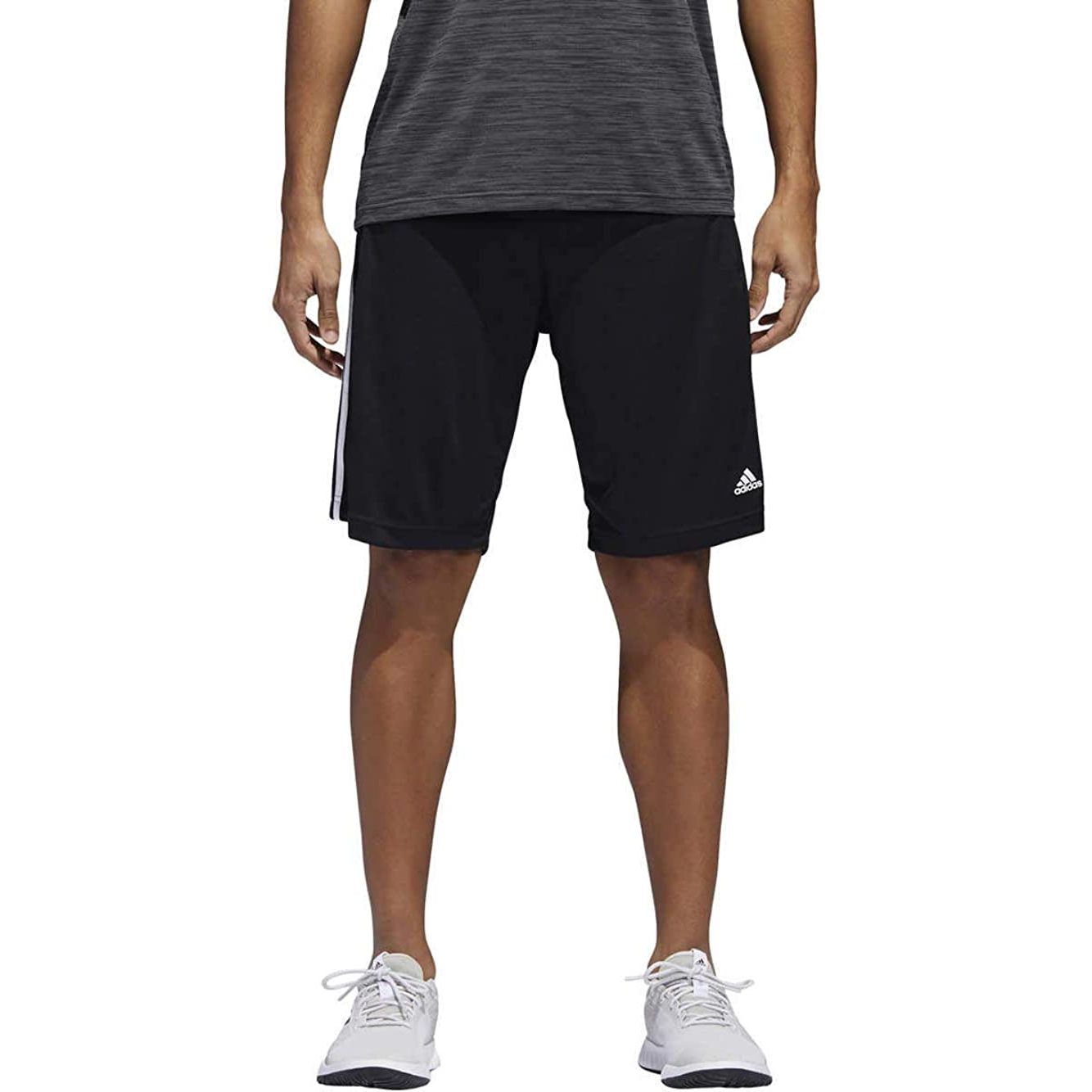  Adidas Men's Triple Stripe Athletic Training Shorts - High-Performance Sportswear for Active Men