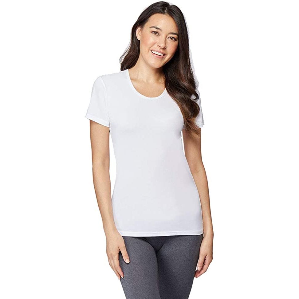 32 Degrees Cool Scoop Tee - Women's Moisture-Wicking Summer Shirt