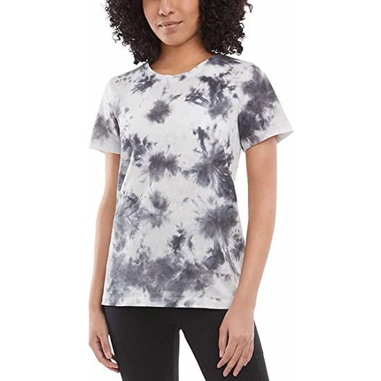 Danskin Women's Tie Dye Tee Shirt - Vibrant Colors and Unique Patterns for Trendy Fashion Statement