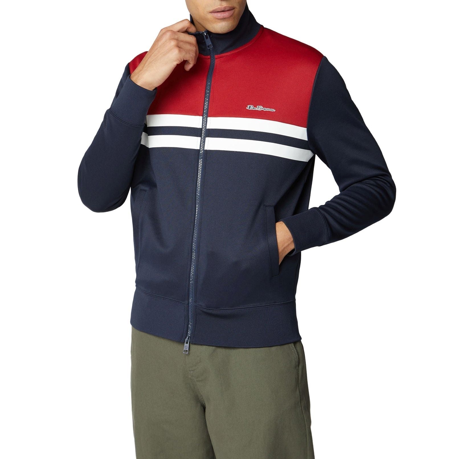 Ben Sherman Men's Zip Jacket - Timeless Style, Premium Quality