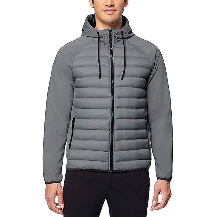 32 Degrees Heat Men's Mixed Media Jacket - Stylish and Warm Outerwear