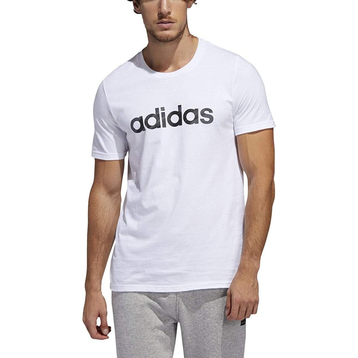 Adidas Men's Linear Graphic Tee - Iconic Style & Unbeatable Comfort