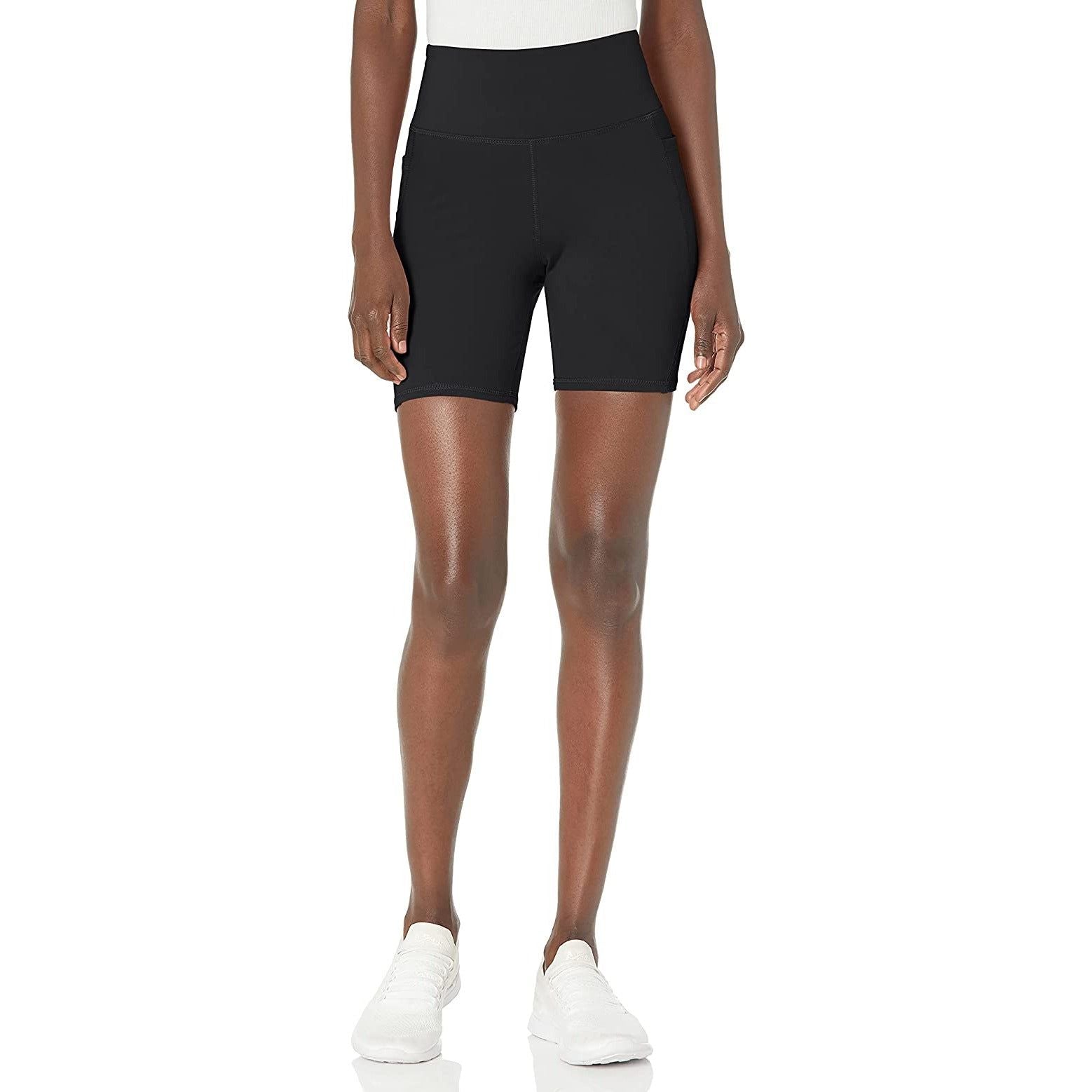 Danskin Curved Contour Bike Short - Flattering & Moisture-Wicking Women's Activewear