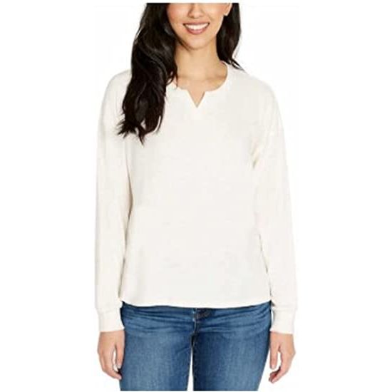 Buffalo David Bitton Women's Long Sleeve Crew Neck Top - Timeless Elegance and Versatile Style