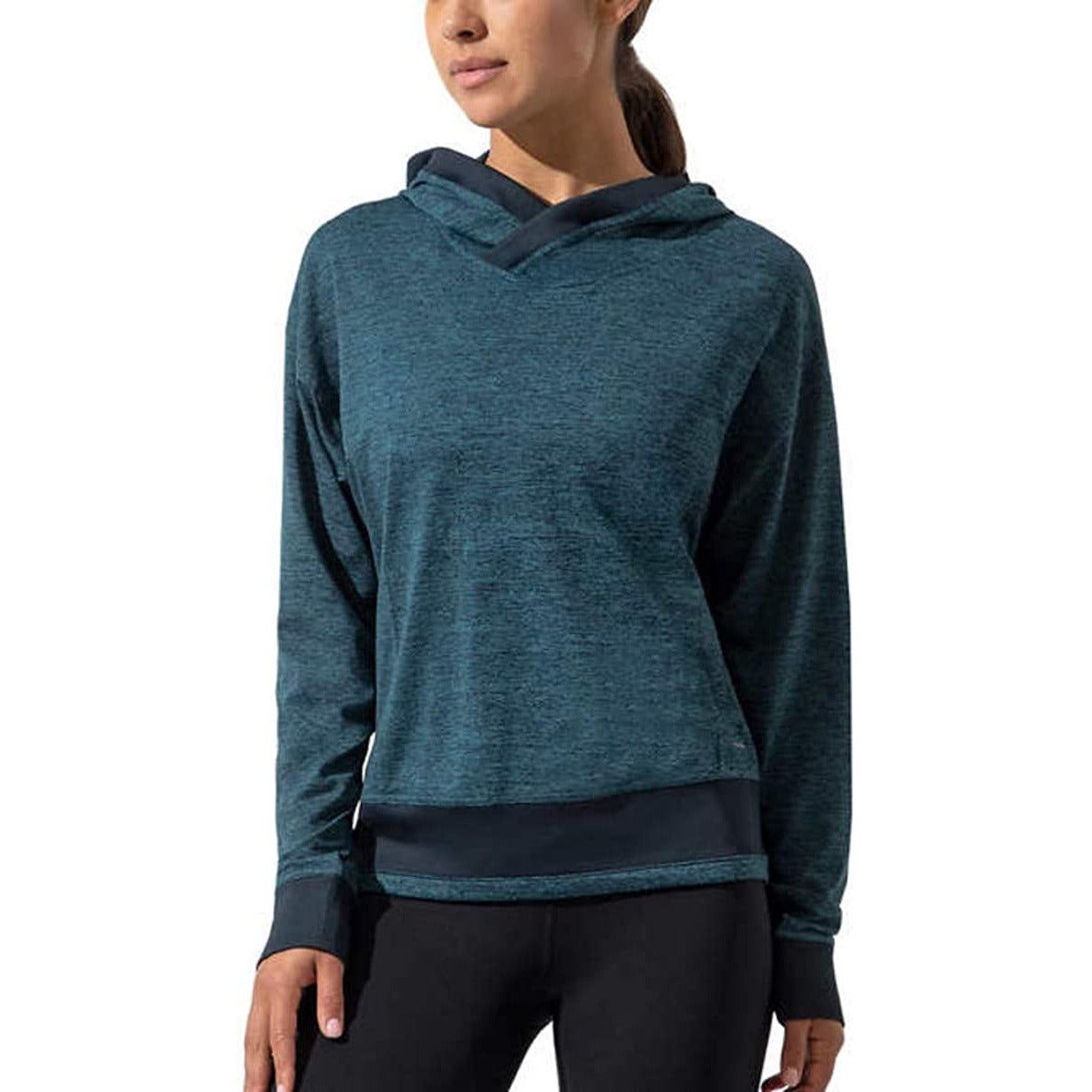 Stay cozy in style with Mondetta Women's Soft Hoodie, featuring an oversized hood and ribbed cuffs, in multiple colors and sizes