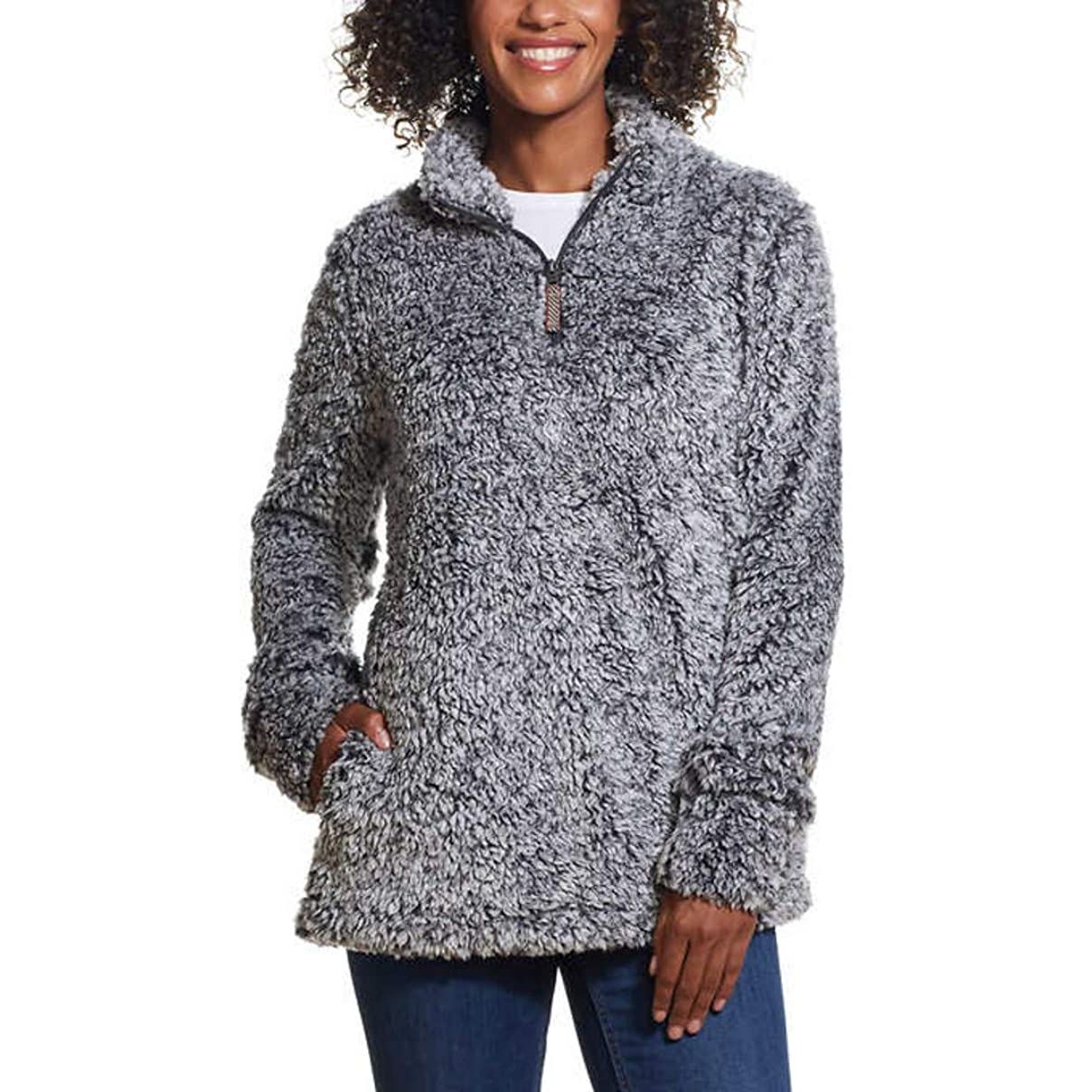 Weatherproof Vintage Cozy Pullover - Timeless Elegance & Comfort