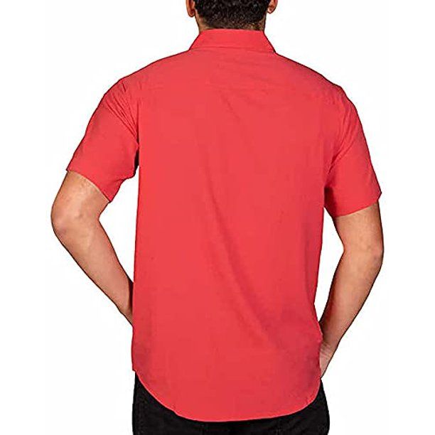 Columbia Men's Omni-Shade Sun Protection Shirt: UPF 50+, Moisture-Wicking, Breathable Fabric for Outdoor Activities.