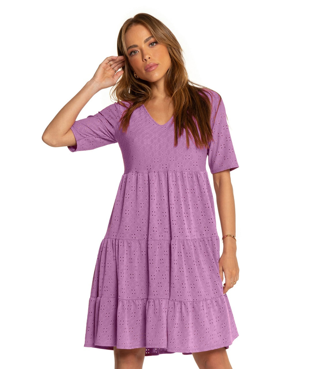 Rovitex Endless Collection Women's Eyelet Dress 